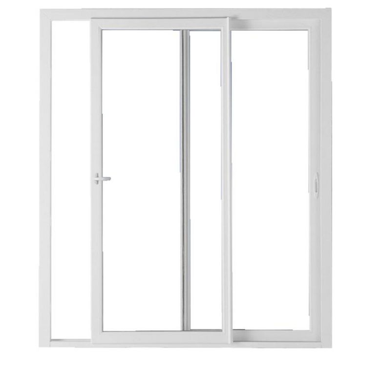 Baie coulissante Classic PVC sans clé - Prix pas cher