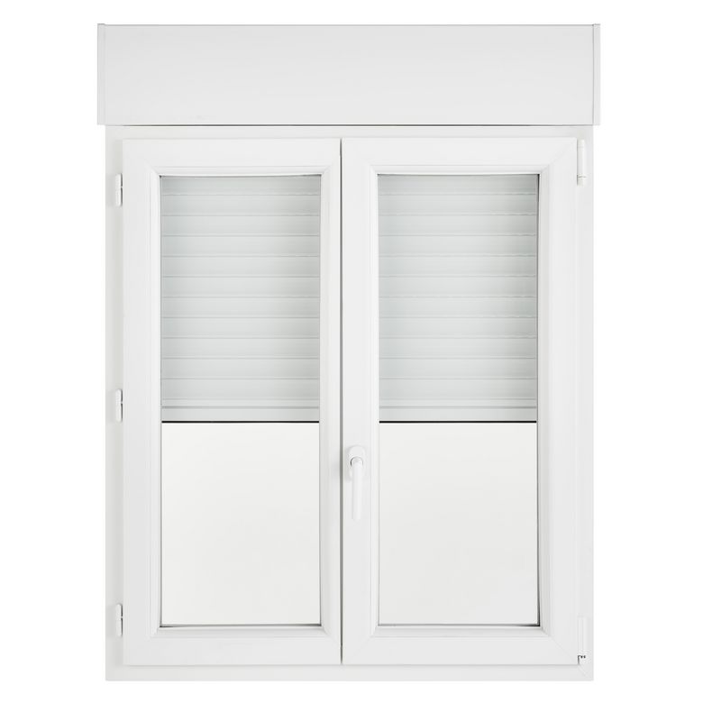 Fenêtre PVC oscillo-battante avec volet roulant intégré - Prix pas cher