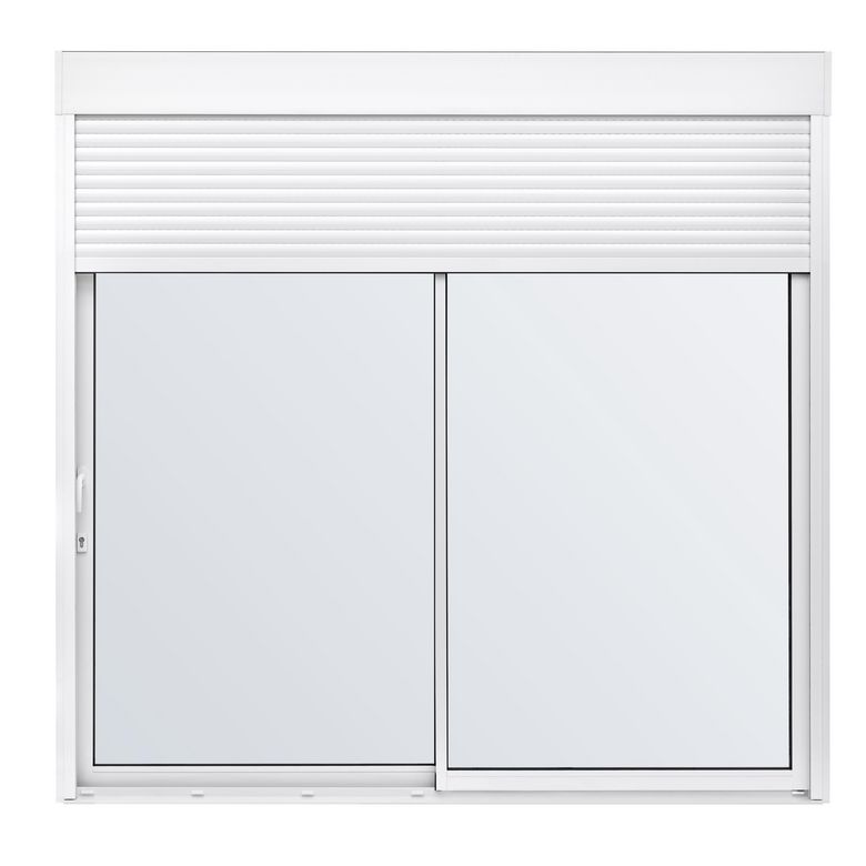 Baie coulissante Aluminium volet intégré - Prix pas cher