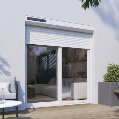 Volet roulant rnovation sur mesure - Motoris solaire (4.4 /5) - Prix pas cher